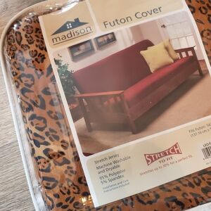 Futon Cover NWT Leopard Stretch Jersey Home Furniture Cover